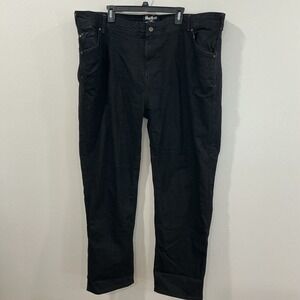 Bull-it Trojan Men's Black motorcycle Jeans Slim Fit Size 48
